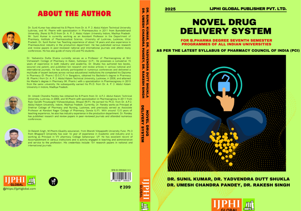 NOVEL DRUG DELIVIRY BOOK