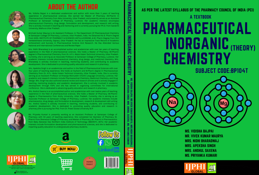 PHARMACEUTICAL INORGANIC CHEMISTRY (THEORY) BP104T