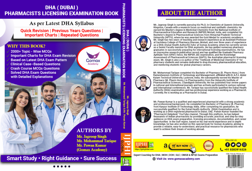 Dubai Health Authority (DHA) Licensing Examination MCQ Based