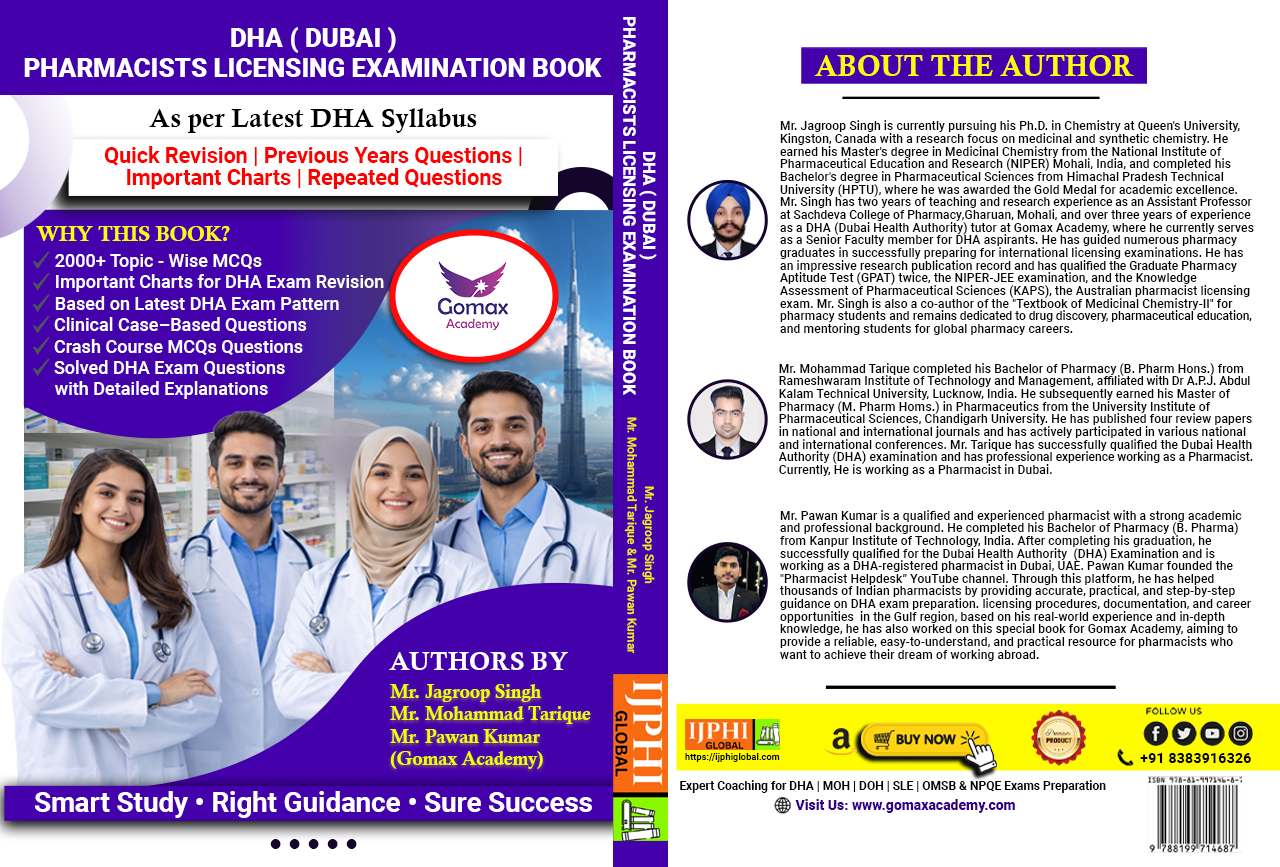 Dubai Health Authority (DHA) Licensing Examination MCQ Based
