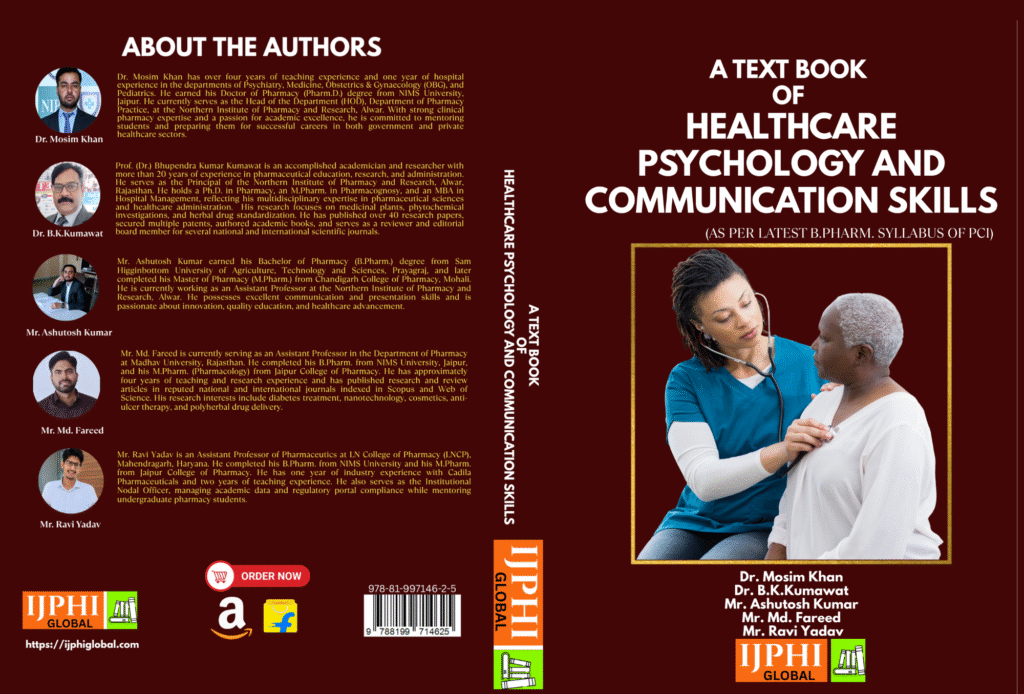 A TEXTBOOK OF HEALTHCARE PSYCHOLOGY AND COMMUNICATION SKILLS
